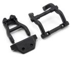 Wheelie Bar Mount Rear Skidplate Set (Black) Online now