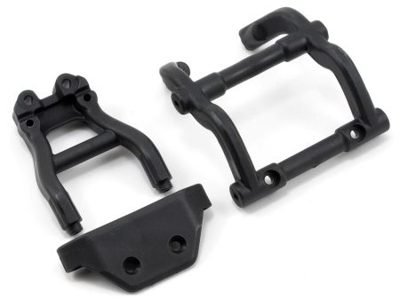 Wheelie Bar Mount Rear Skidplate Set (Black) Online now