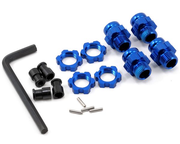 Aluminum 17mm Wheel Adapter Set (Blue) (4) Sale