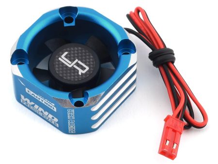 Yeah Racing 30x30 Aluminum Case Booster Fan (Blue) Hot on Sale