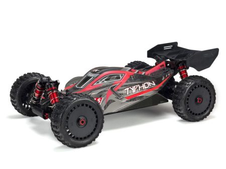 1 8 TYPHON 6S V5 4X4 BLX Buggy with Spektrum Firma RTR, Black Cheap