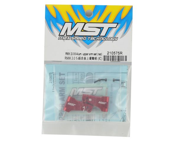 MST RMX 2.0 S Alum. upper arm set (red) Fashion