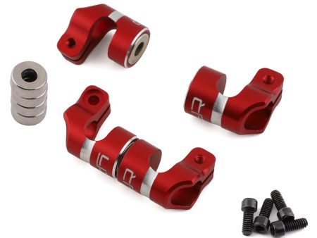 Yeah Racing Aluminum Magnetic Body Hole Marker Kit (Red) Online Sale