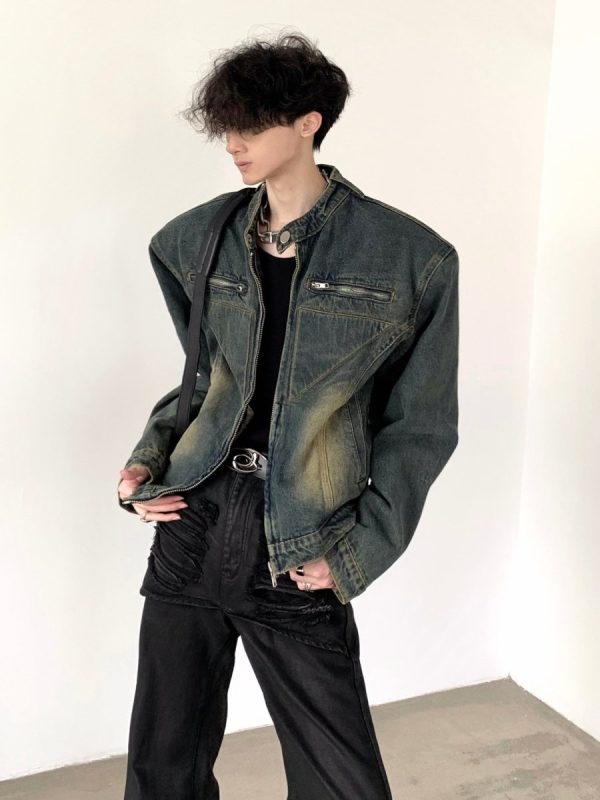 【AutumnWind】denim jacket  na1364 Online Sale