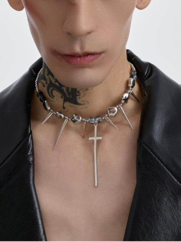 【Struc Ton】punk necklace na1447 Online