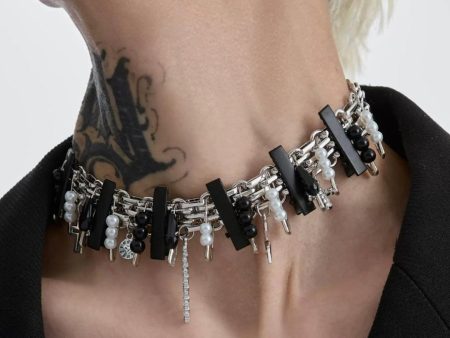 【Struc Ton】punk necklace na1392 Online Sale