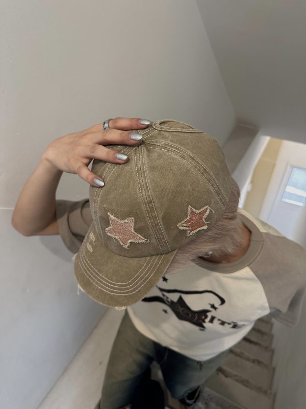 [FLAT ROOM] five-pointed star cap FL56 Discount