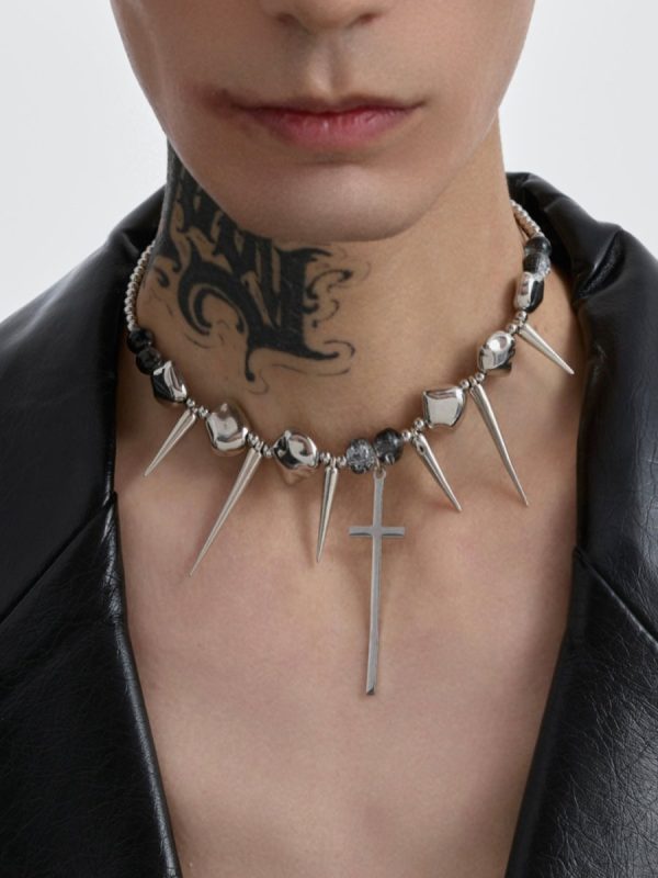 【Struc Ton】punk necklace na1447 Online