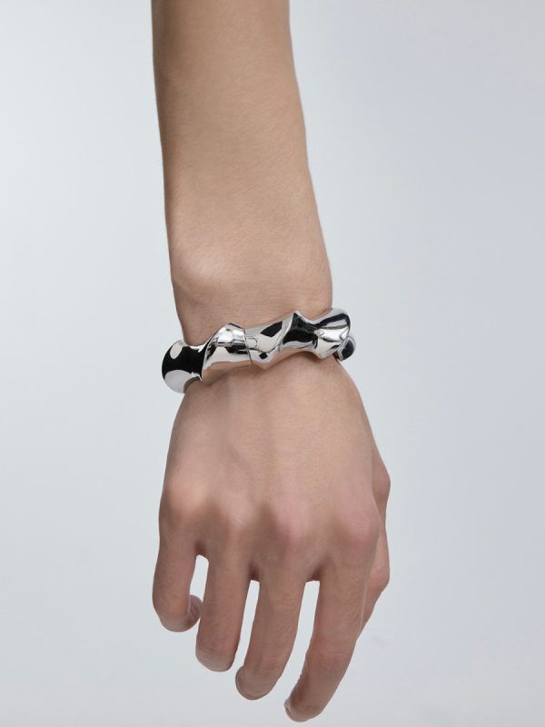 【Struc Ton】Metal Spiral Design Bracelet na1387 Fashion