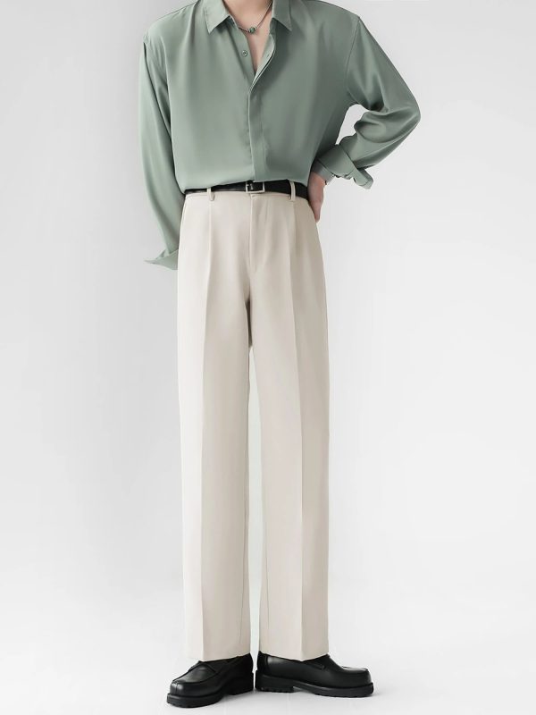 [HOHO] Straight slacks pants NA173 Fashion