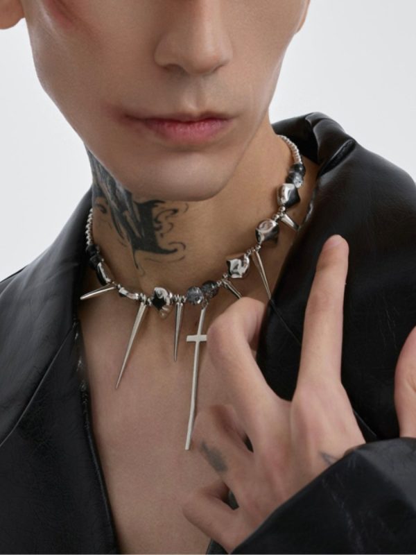 【Struc Ton】punk necklace na1447 Online