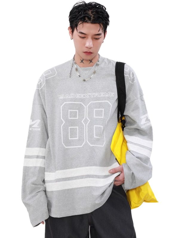 【MRNEARLY】long-sleeved sweater  na1505 on Sale