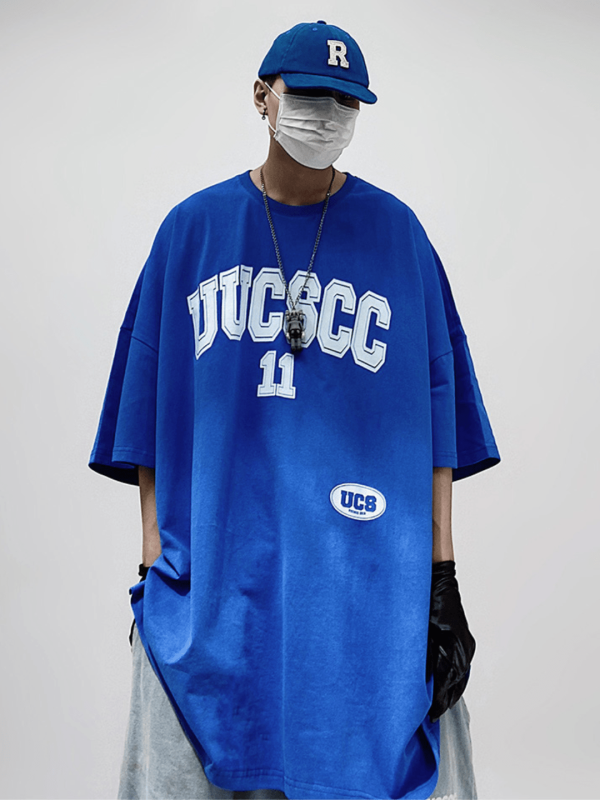 【UUCSCC】hip-hop short-sleeve T-shirt na1326 Hot on Sale