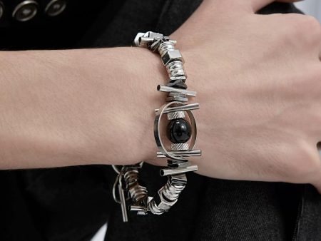 【Struc Ton】high street punk bracelet na1446 Online