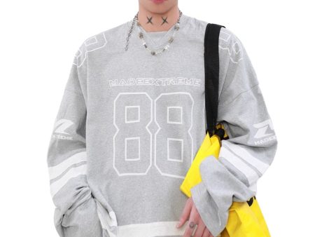 【MRNEARLY】long-sleeved sweater  na1505 on Sale