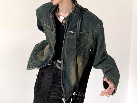 【AutumnWind】denim jacket  na1364 Online Sale