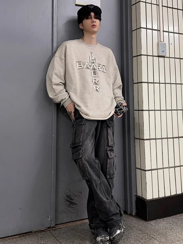 【JH HOMME】loose sweater   na1484 Online