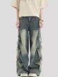 【INSstudios】Loose Three Stripes Long Pants na1468 on Sale