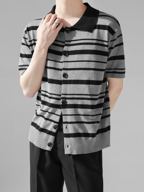 【HOHO】 striped T-shirt  na1346 Hot on Sale