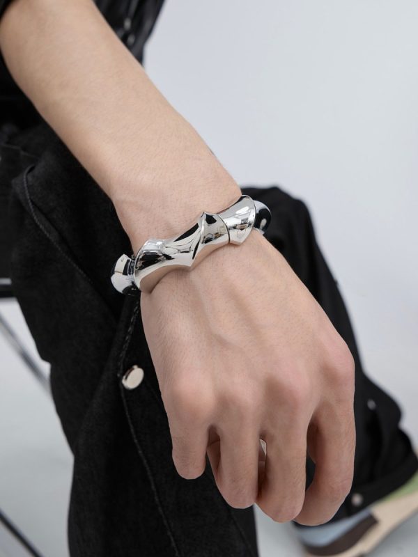 【Struc Ton】Metal Spiral Design Bracelet na1387 Fashion