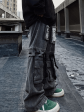 【UUCSCC】vintage straight wide leg pants na1328 Fashion