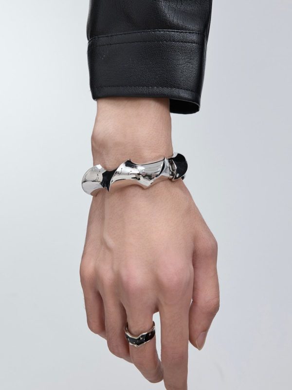 【Struc Ton】Metal Spiral Design Bracelet na1387 Fashion