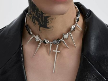 【Struc Ton】punk necklace na1447 Online