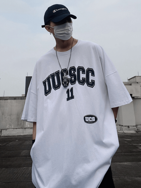 【UUCSCC】hip-hop short-sleeve T-shirt na1326 Hot on Sale