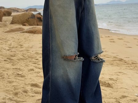 [FLAT ROOM] Sand Denim Pants  FL25 Online