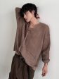 【GENESISBOY】V-Neck Loose Knit   na1339 Cheap